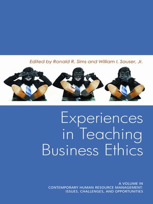 cover image of Experiences in Teaching Business Ethics